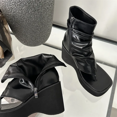 New Autumn Water proof High Heels Sandals CODE: KAR3808