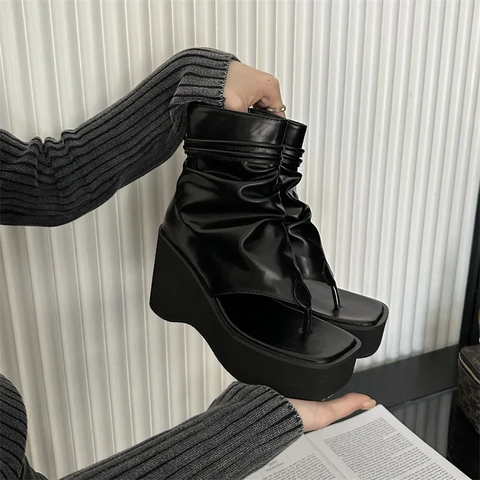 New Autumn Water proof High Heels Sandals CODE: KAR3808