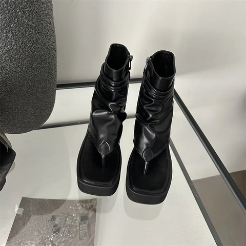 New Autumn Water proof High Heels Sandals CODE: KAR3808