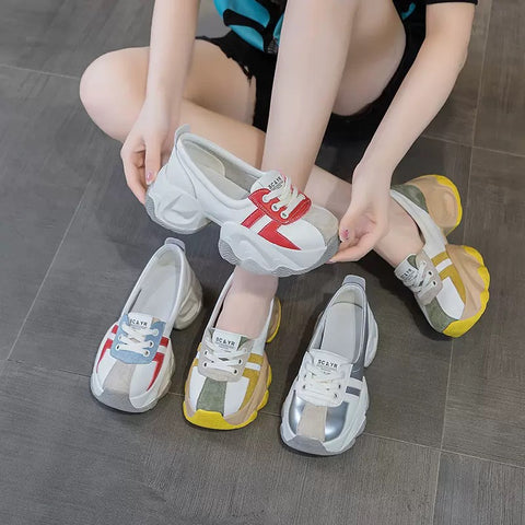New Fashion Thick Sole Sneaker Shoes CODE: KAR4009