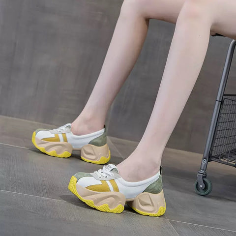 New Fashion Thick Sole Sneaker Shoes CODE: KAR4009