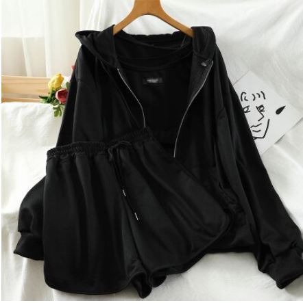 Autumn Fashion Casual Sweatshirt Shorts Three Pieces Set CODE: KAR1233