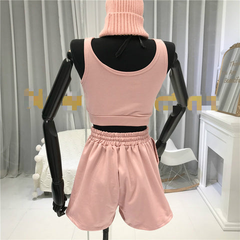 Autumn Fashion Casual Sweatshirt Shorts Three Pieces Set CODE: KAR1233