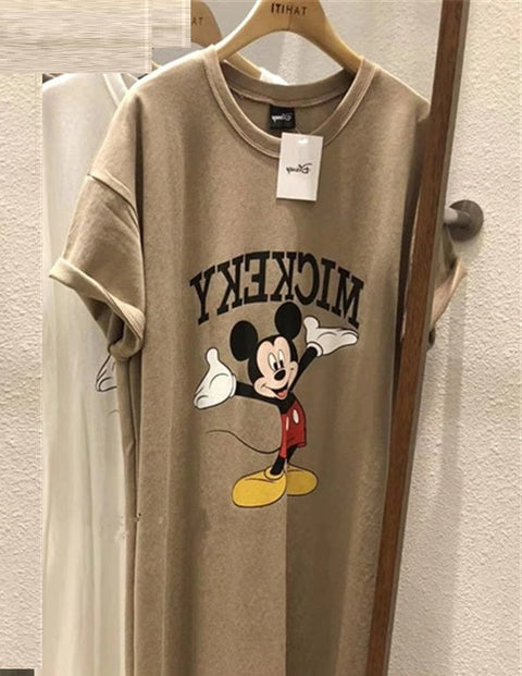Disney- Short Sleeve with Mickey Cartoon, High Quality T-Shirt CODE: KAR1249