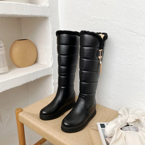 Simple Casual  Flat Heel Soft Winter Boot SIZE: 40 CODE: READY1070