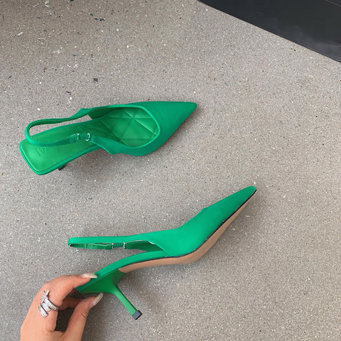 High-heeled Pointed Toe Sandal SIZE: 36 CODE: READY1362