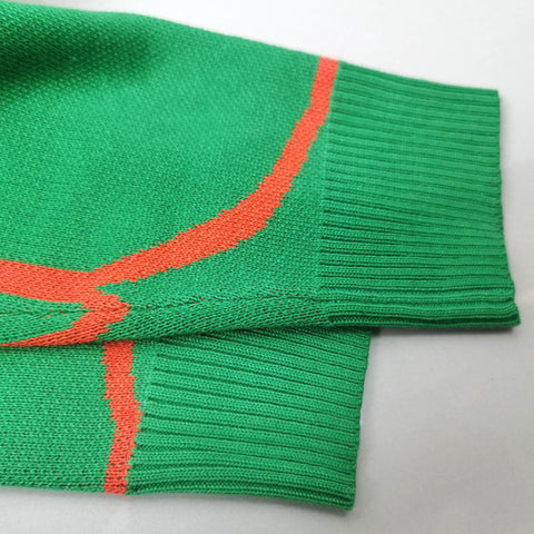 O-Neck Line Pattern Knitted Loose Sweater CODE: READY1415