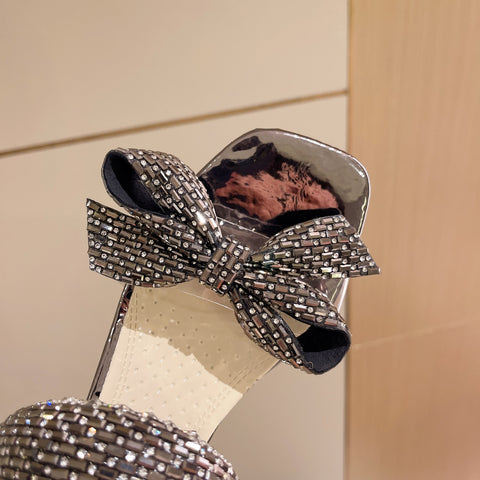 Summer Cute Butterfly Rhinestone Bling Fashion Elegant Heel CODE: KAR1951