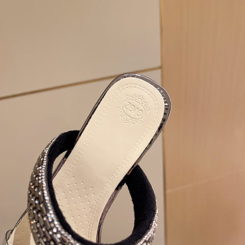 Summer Cute Butterfly Rhinestone Bling Fashion Elegant Heel CODE: KAR1951