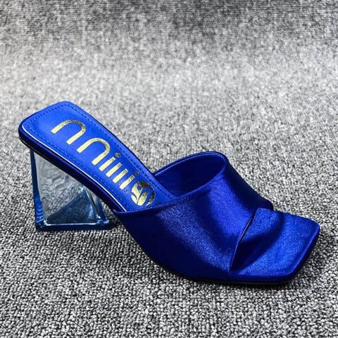 Summer New Casual Square Toe High Heel CODE: KAR1957