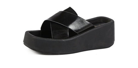 Summer Platform Flat High Heel Slippers CODE: KAR1958