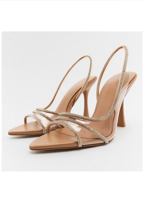 New Fashion Stiletto Slingback Peep toe High heel Sandal CODE: KAR1959