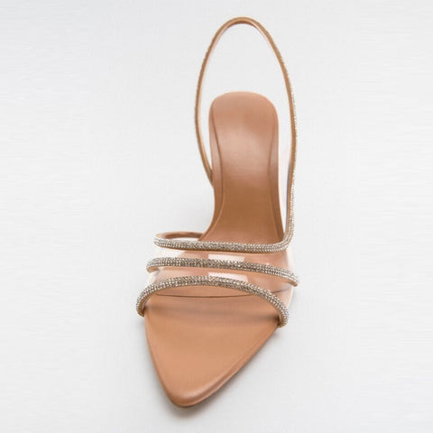 New Fashion Stiletto Slingback Peep toe High heel Sandal CODE: KAR1959