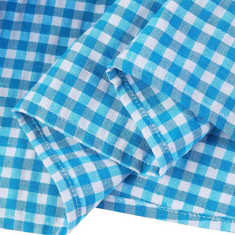 New Casual Plaid Long Sleeve Button Belted Pocket Maxi Shirt Dress CODE: KAR1966