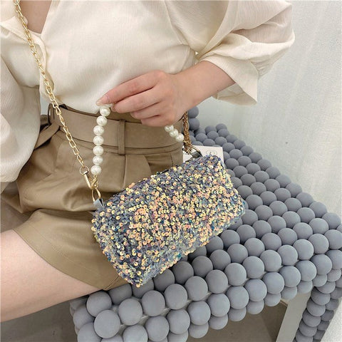 New Sequin Crossbody Bag CODE: KAR1967