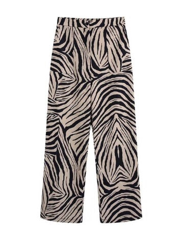 New Fashion Casual Zebra print Blazer Coat and Loose Pant Two Piece Set CODE: KAR1973