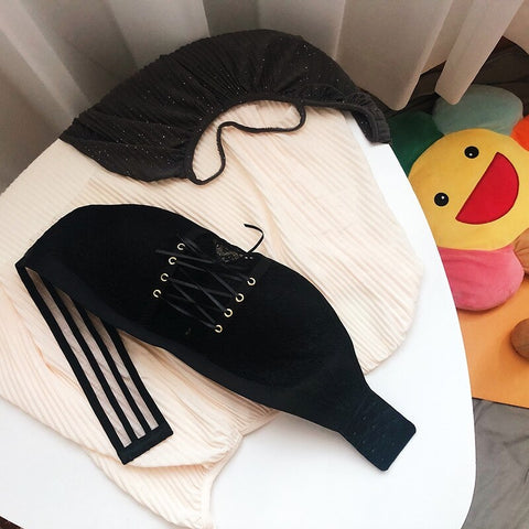 Sexy Lingerie Lace Fashion Push Up Strapless Comfort Invisible Bra CODE: KAR1977