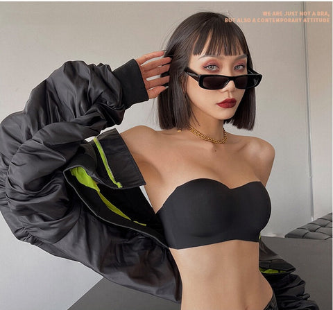 Sexy Strapless Seamless Wireless Push Up Tube Bra CODE: KAR1978