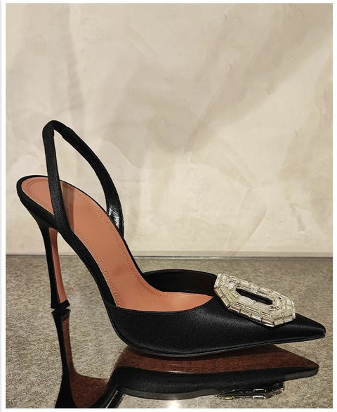 New Crystal Sexy Pointed Toe High Heels CODE: KAR1998