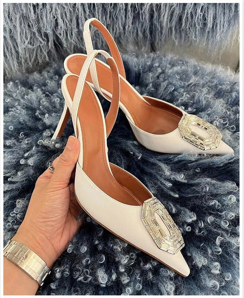 New Crystal Sexy Pointed Toe High Heels CODE: KAR1998