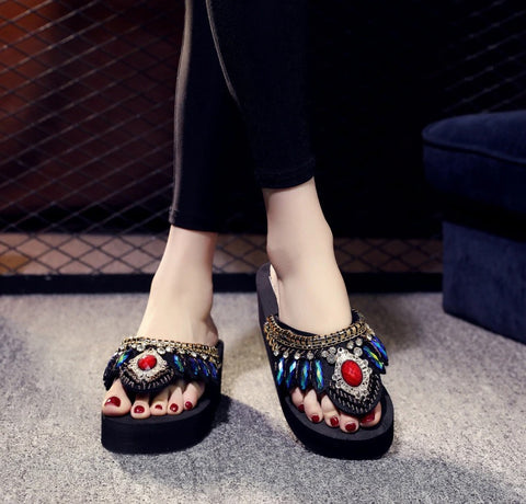 Summer Casual Bohemia Beach Platform Sandals CODE: KAR2020