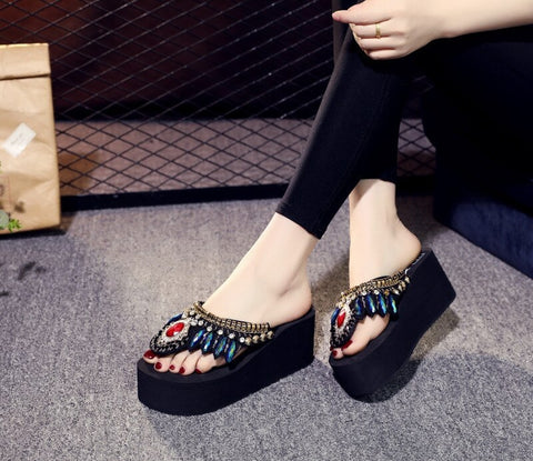 Summer Casual Bohemia Beach Platform Sandals CODE: KAR2020