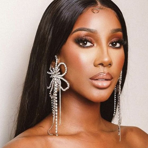 New Fashion Long Tassel Drop Colorful Flower Earrings CODE: KAR2029