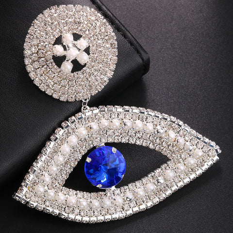 New Eye fashion Rhinestone tassel Rhinestone earrings CODE: KAR2031