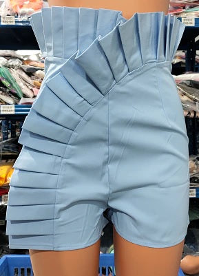 New Fashion Bottom Ruffle High Waist Shorts CODE: KAR2050