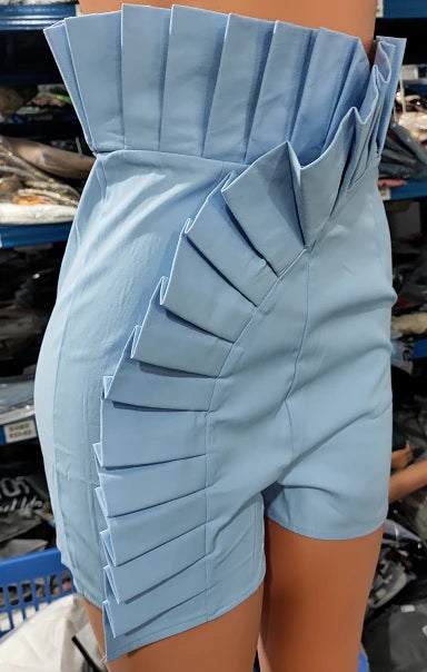 New Fashion Bottom Ruffle High Waist Shorts CODE: KAR2050