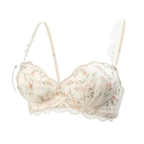 New Collection No Steel Ring Embossed Bra CODE: KAR2091