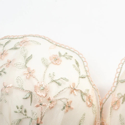 New Collection No Steel Ring Embossed Bra CODE: KAR2091