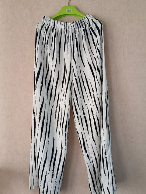 Summer Printed Long-sleeved Shirt + Straight Pant Set CODE: KAR2094