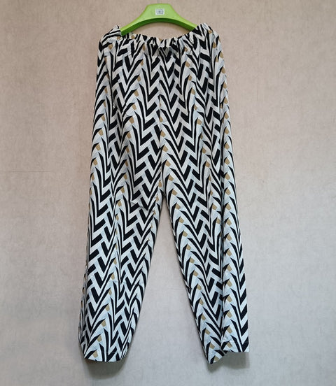 Summer Printed Long-sleeved Shirt + Straight Pant Set CODE: KAR2094