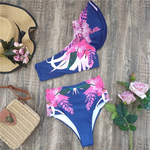 Summer Print Sexy Push Up Bikini Set Swimwear CODE: KAR2101