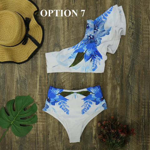 Summer Print Sexy Push Up Bikini Set Swimwear CODE: KAR2101