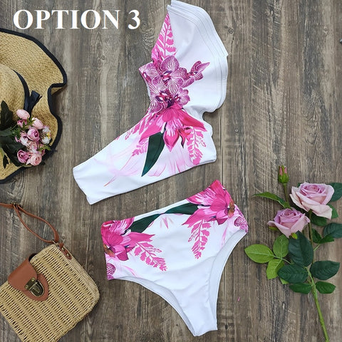 Summer Print Sexy Push Up Bikini Set Swimwear CODE: KAR2101