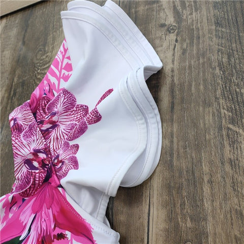 Summer Print Sexy Push Up Bikini Set Swimwear CODE: KAR2101