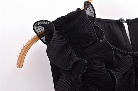 New Fashion Patchwork Flounces Decorative Elegant Jumpsuit CODE: KAR2118