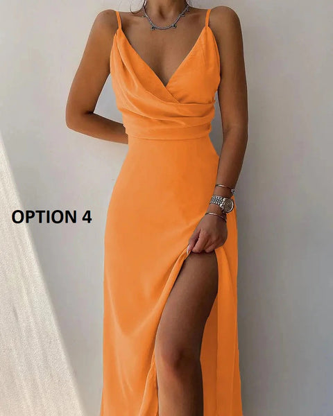 Summer Tropical Print Halter Sleeveless Sexy camisole Large swing Maxi Dress CODE: KAR2121