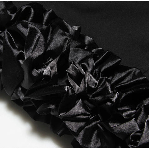 Sexy Ruffles Hem Prom Slim Sleeveless Zipper Dress CODE: KAR2123