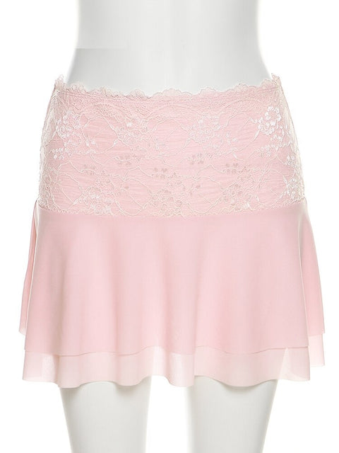 Summer Travel Personality Street Cool Chest-Wrapped Fishbone Top And Skirt CODE: KAR2144