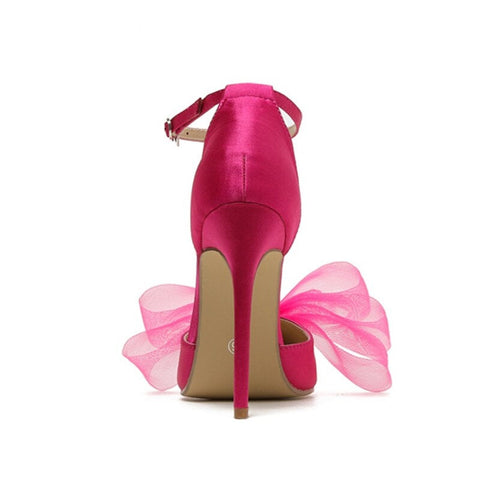 New Pointed Toe Bowknot Stiletto High Heel SIZE: 38 CODE: READY1257
