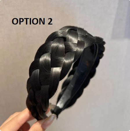 New Fishbone Fashion Wide Braids Hairbands CODE: KAR2173