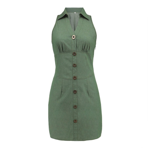 New sexy sleeveless casual thin Short dress CODE: KAR2180