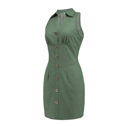 New sexy sleeveless casual thin Short dress CODE: KAR2180