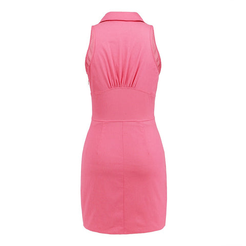 New sexy sleeveless casual thin Short dress CODE: KAR2180