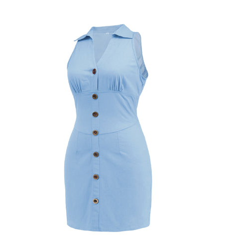 New sexy sleeveless casual thin Short dress CODE: KAR2180