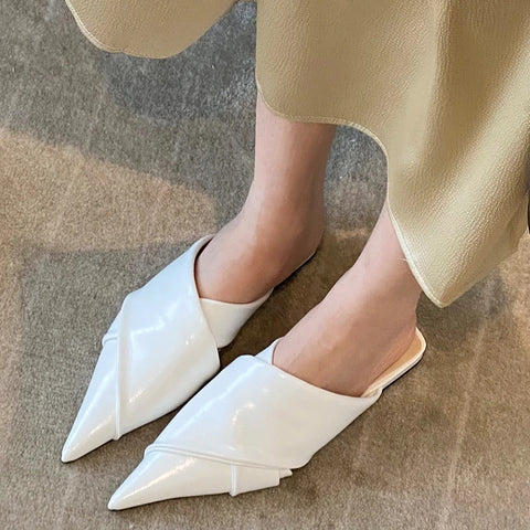 New Casual Flip Flops Slides Pointed Toe Flats CODE: KAR2185