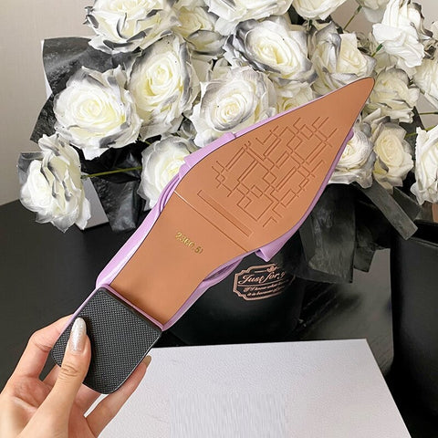 New Casual Flip Flops Slides Pointed Toe Flats CODE: KAR2185